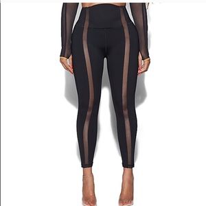 Ivy park x Adidas Drip sheer panel leggings